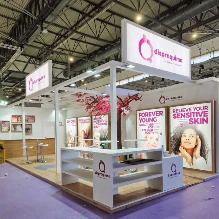 Exploring stands that incorporate movement, rotating elements, and transformable structures to wow audiences.