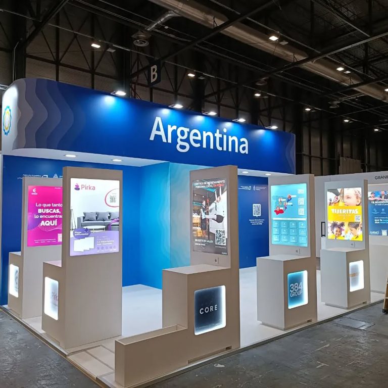 Examining exhibition stands not just as functional spaces but as works of art in their own right.